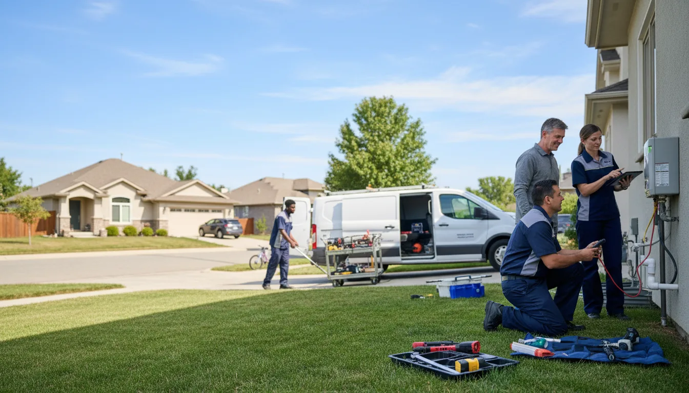 Tankless water heater service in Leeper, PA